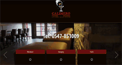 Desktop Screenshot of pizzeria-calimero.nl